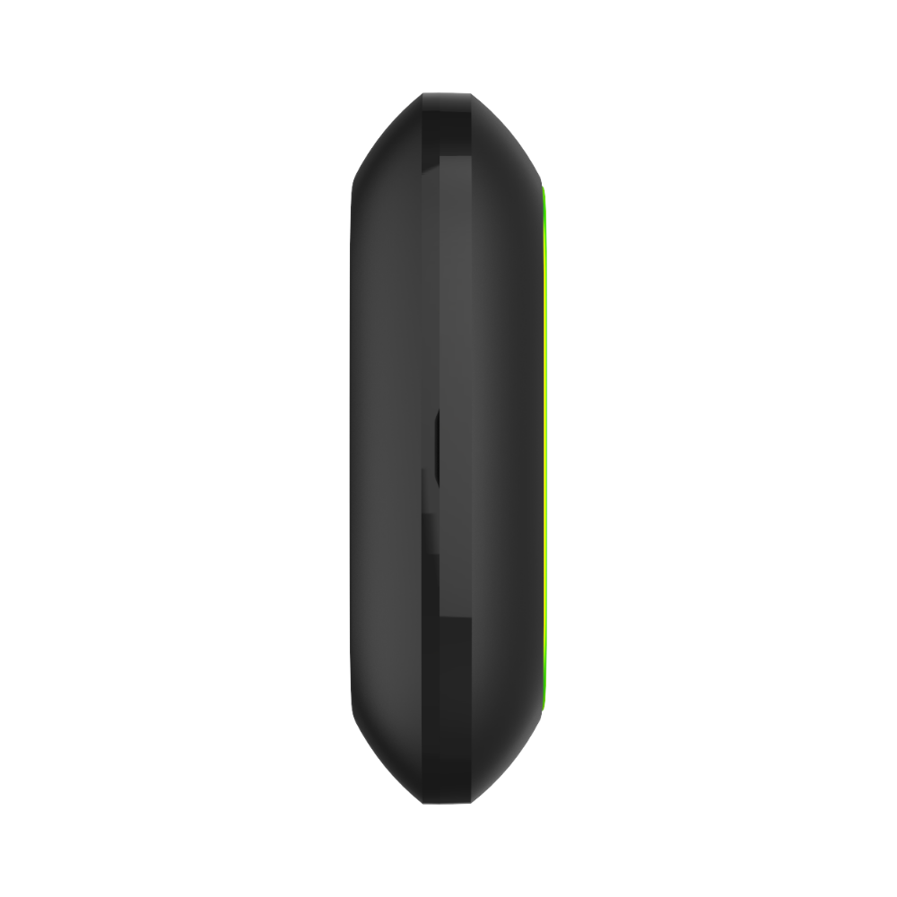 Button, Wireless panic button / remote control for scenarios Black.