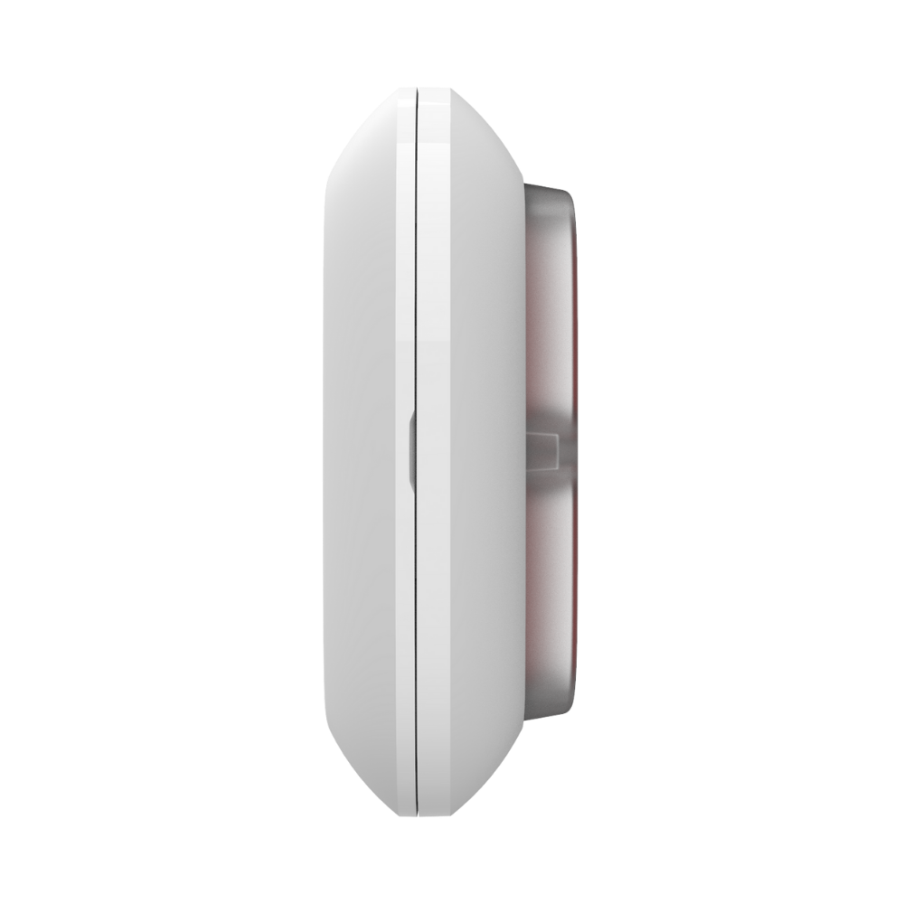 DoubleButton, Wireless hold-up device with advanced protection against  accidental activator White.