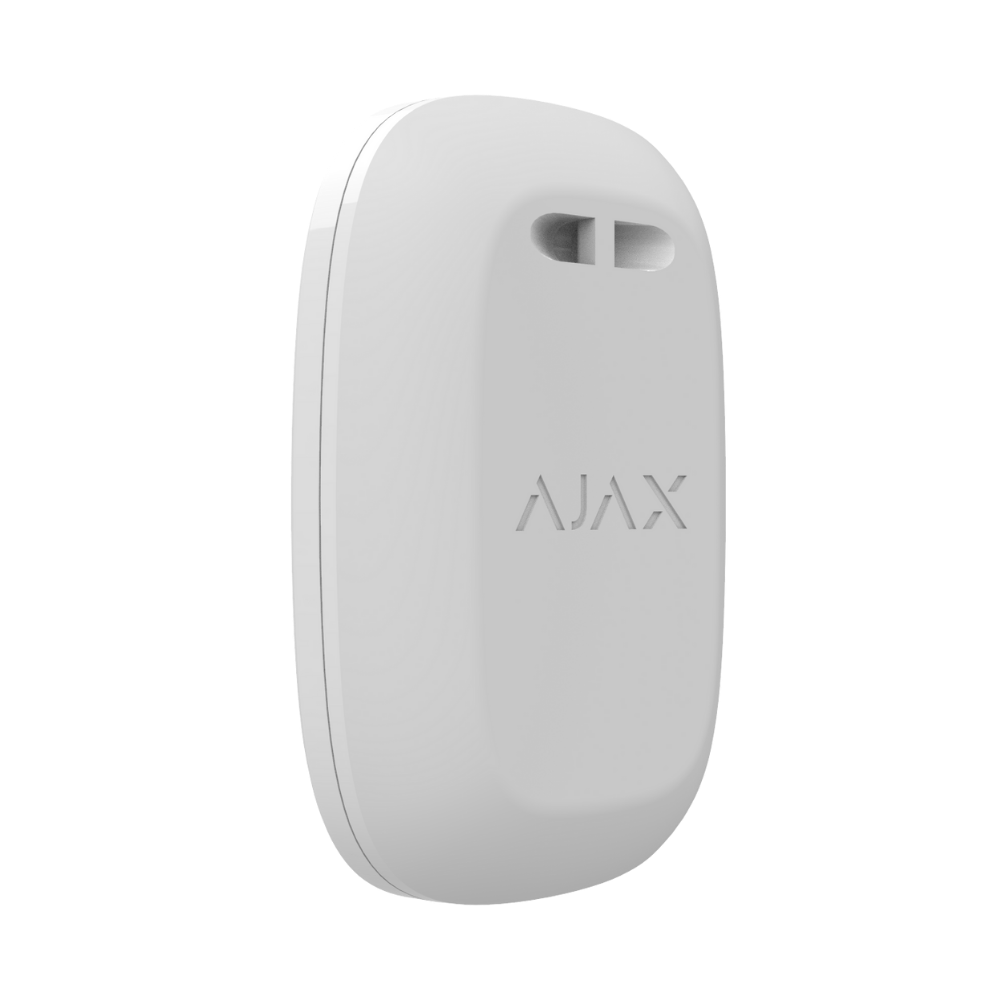 DoubleButton, Wireless hold-up device with advanced protection against  accidental activator White.