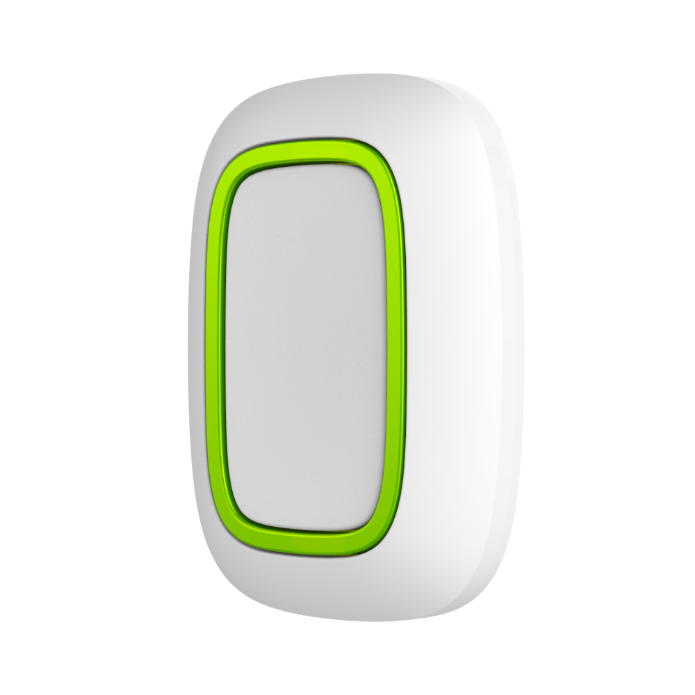 Button, Wireless panic button / remote control for scenarios White.