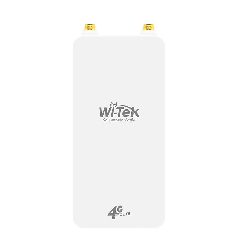 Wi-Tek CAT4 4G transform to Wi-Fi(2.4G 300Mbps) and wired network.