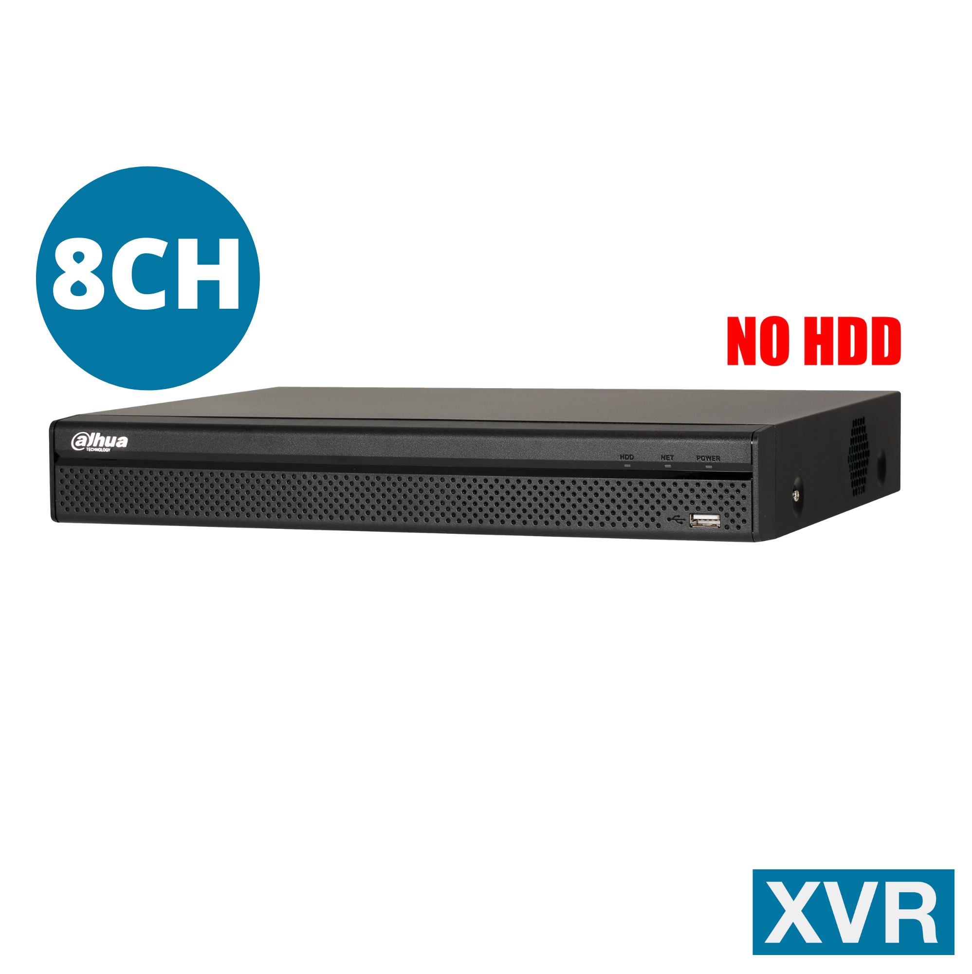Dahua 8ch Penta-brid Record Up to 4K,IVS,Face Detection,Smart Search, Smart Fan,P2P.