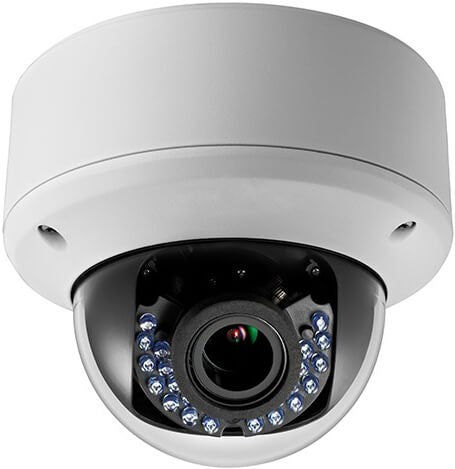 3MP IP Vari-focal Dome camera.