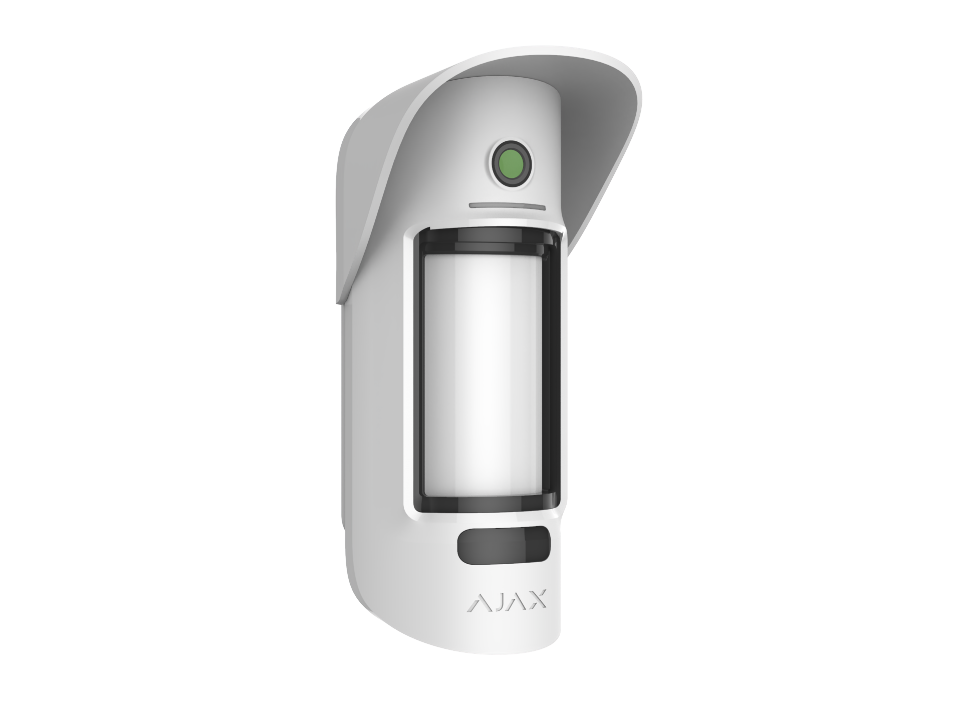 Ajax MotionCam Outdoor (PhOD) (With Hood) Jeweller (9AU) White.