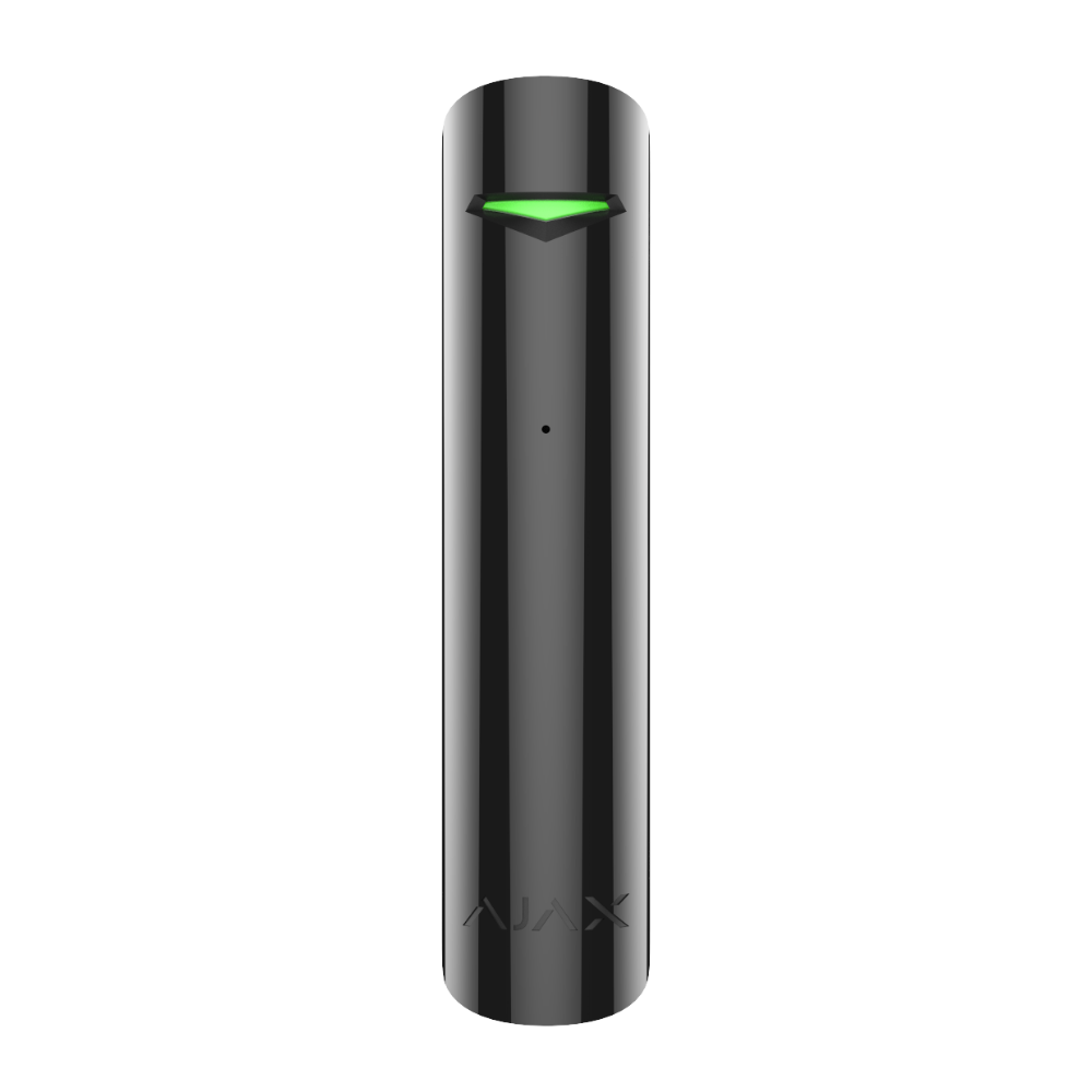 GlassProtect, Wireless glass break detector Black.