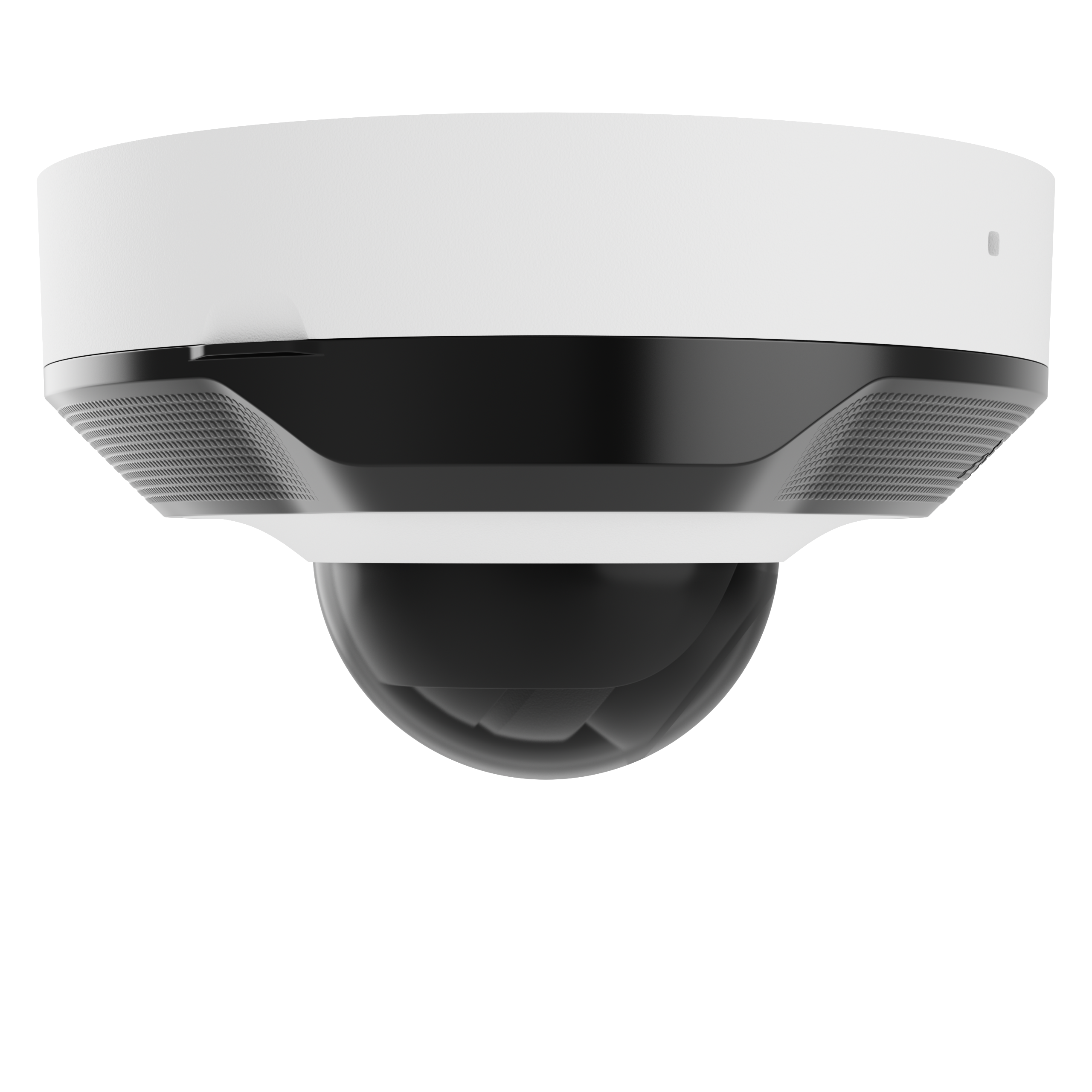 AJAX 5MP Mini Dome White Wired security IP camera, up to 2880x1620px resolution, 100-110 degree viewing angle, 2.8mm, 25FPS, JetSparrow Video protocol, microSD, H.264, H.265, HDR, WDR, up to 100 Mbps, up to 35m IR, PoE, 12V1A, IP65.