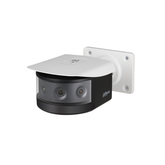 Dahua 4x2MP Multi-Sensor Panoramic H.265 IR Bullet, Support 180-degree,ICR,WDR, IR 30m, Micro SD, IP67, IK10,PoE+.