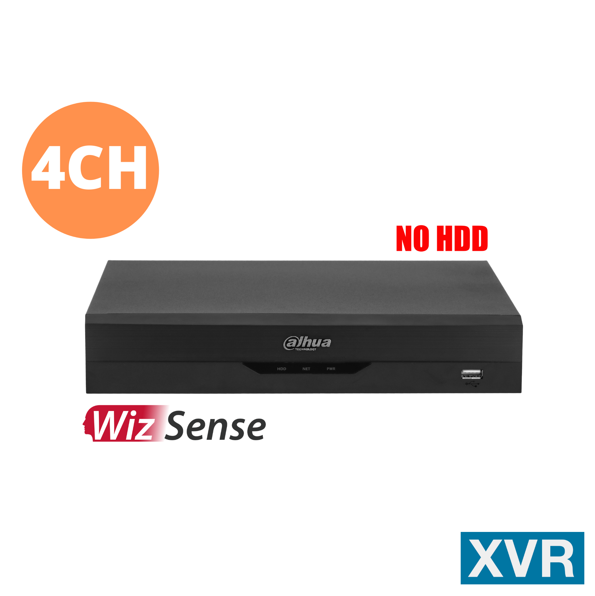 Dahua 4ch Penta-brid Record Up to 4K,IVS,Face Detection,Smart Search, Smart Fan,P2P.