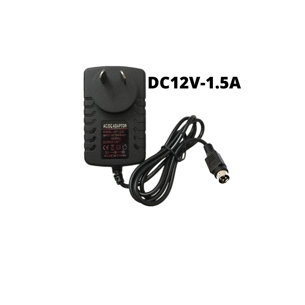 DC12V1.5A DVR POWER SUPPLY for TVI 0404H.
