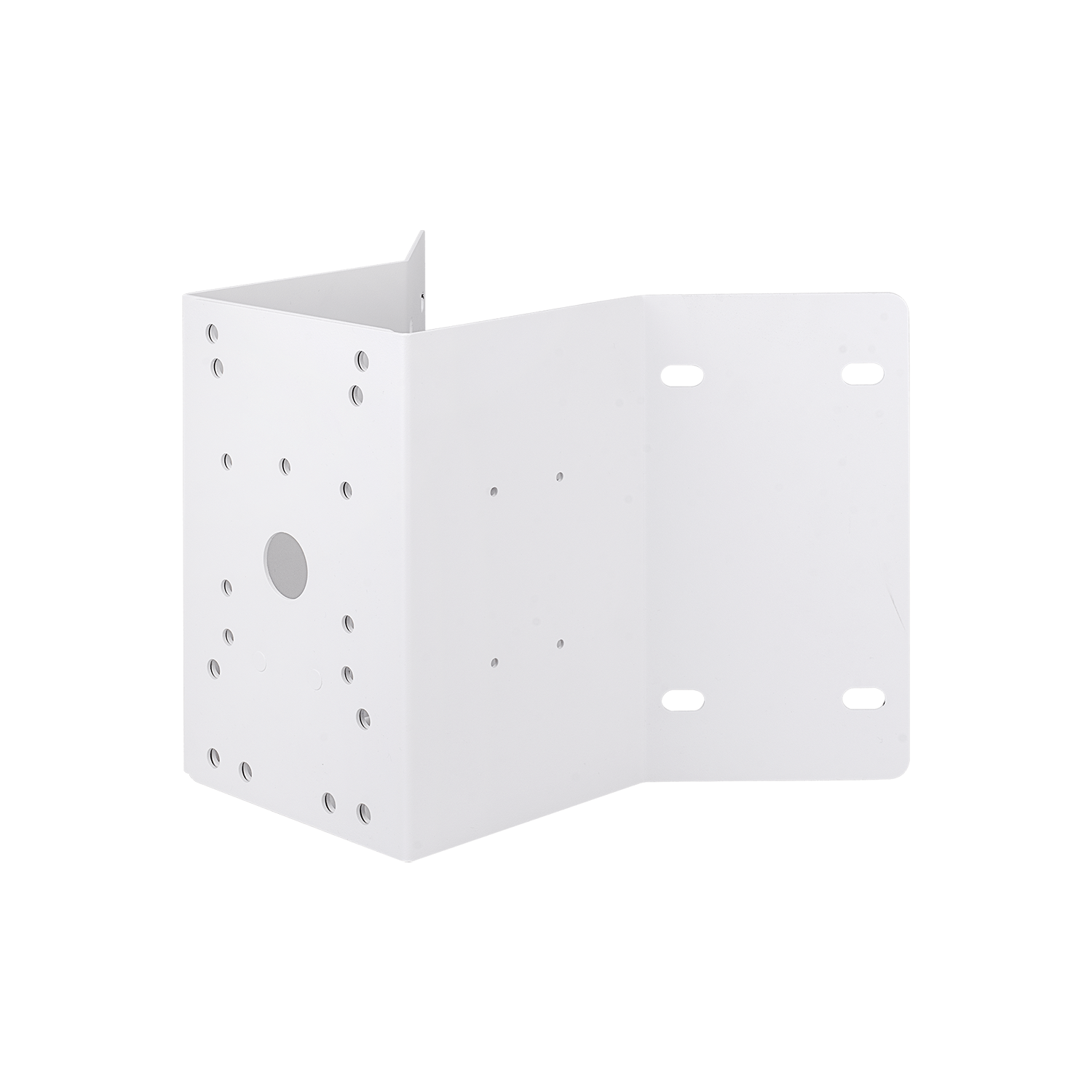 Corner Mount Bracket for Supported Models Power Box: AA-351, AA-352, AM-718 Outdoor Surge Protector: AP-PSP-050 Outdoor PoE Switch: AW-GEU-083A-240, AW-GET-083A-120, AW-GET-123A-240, AW-GEU-086A-240, AW-GET-086A-120, AW-GET-126A-240 IP Camera: SD9361-EHL