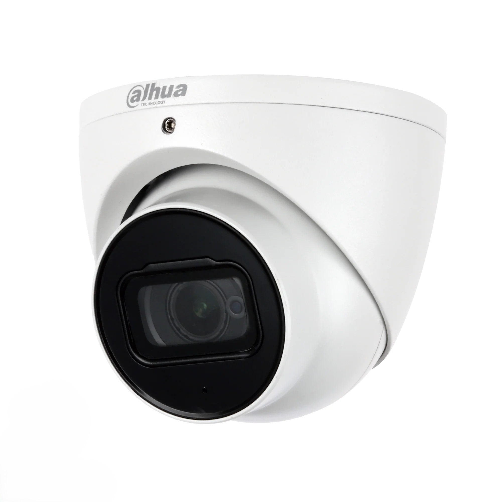 Dahua 5MP Starlight IP Turret, 2.8mm lens, Built-in Mic, IVS, WDR(120dB), IR 30m, Micro SD, IP67, POE.