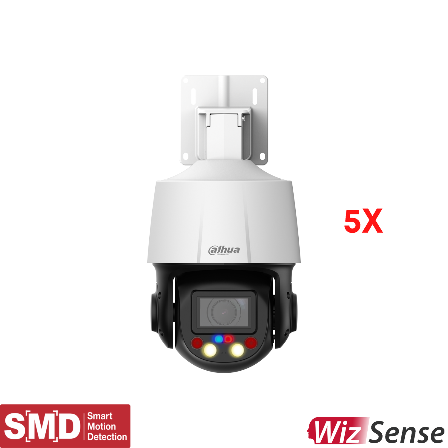4MP 5x TiOC WizSense Network PTZ Camera.
