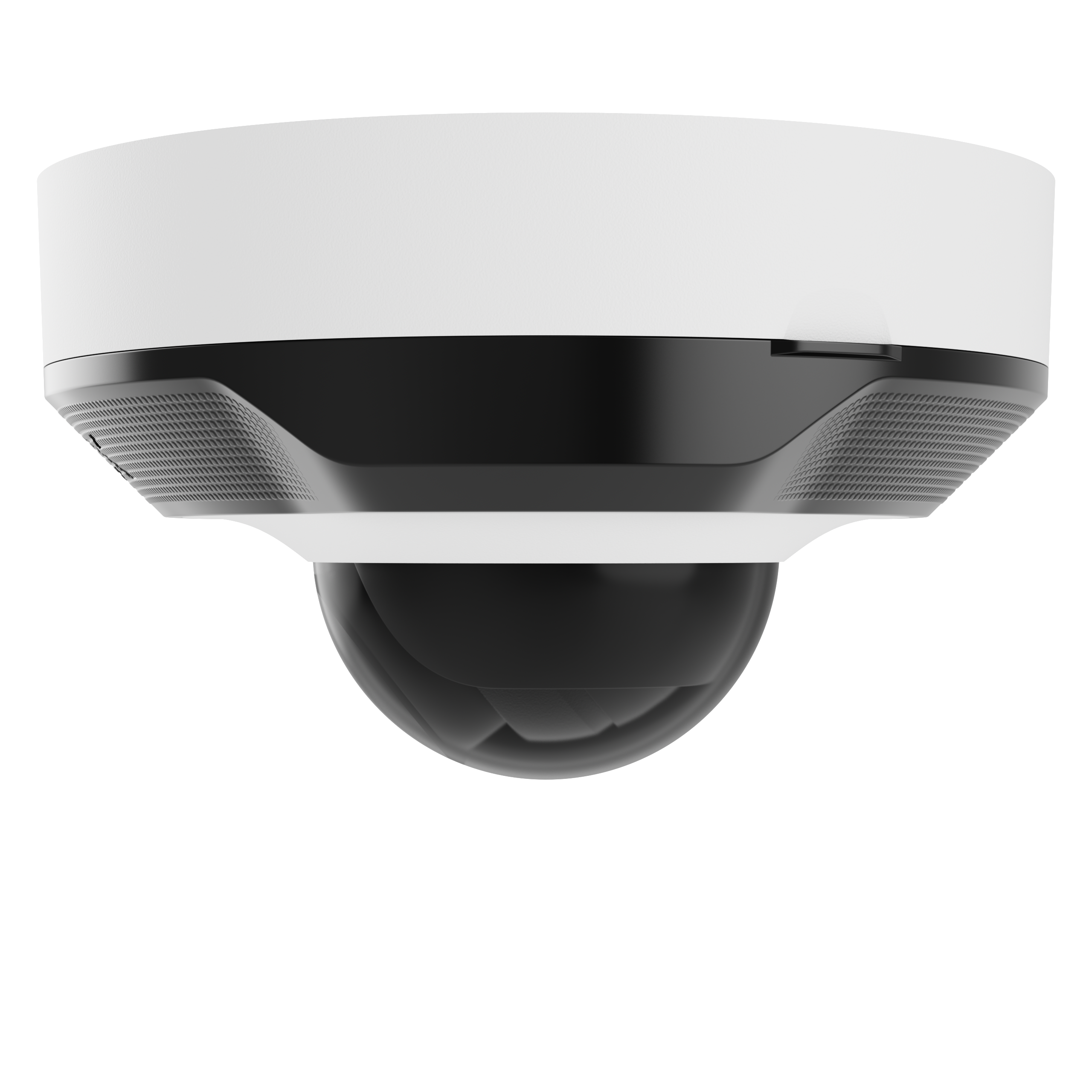 AJAX 8MP Mini Dome White Wired security IP camera, up to 3840x2160px resolution, 100-110 degree viewing angle, 2.8mm, 20FPS, JetSparrow Video protocol, microSD, H.264, H.265, HDR, WDR, up to 100 Mbps, up to 35m IR, PoE, 12V1A, IP65.