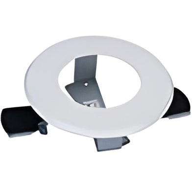 Flush Mount Adaptor for various large dome cameras - Mounts inside the ceiling with only the bubble and trim visible.