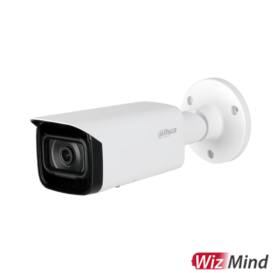 Dahua AI 4MP Starlight+ IP Bullet Fixed 2.8mm, ICR, WDR(140dB), IR 50m, Micro SD,IP67, ePOE, with Audio.