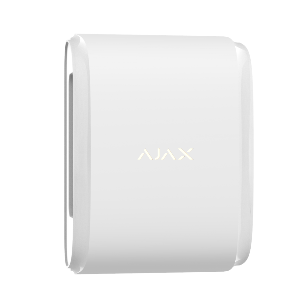 DualCurtain Outdoor, Wireless outdoor dual-side curtain-type motion detector with anti-masking and pet immunity.
