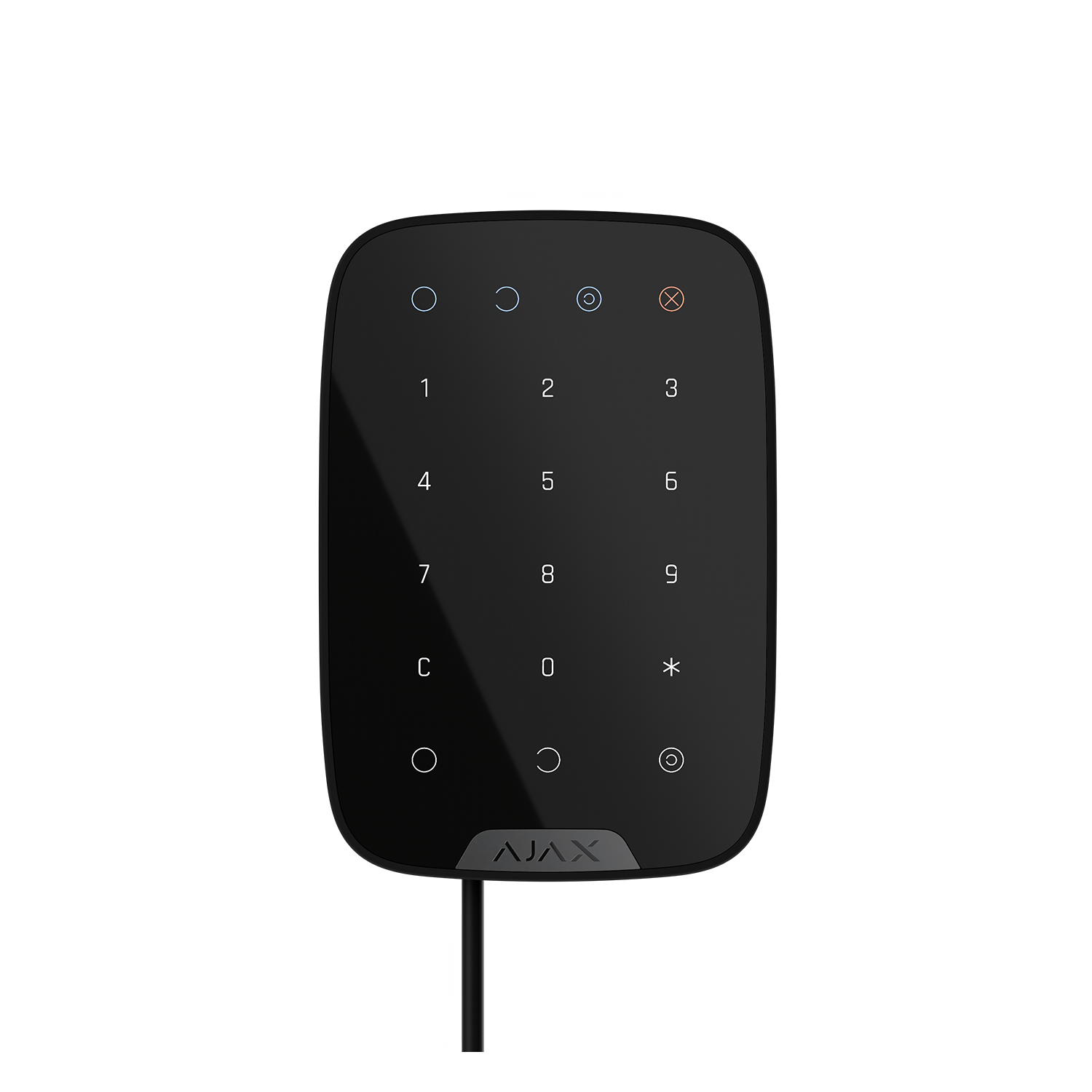 AJAX Fibra Keypad black.