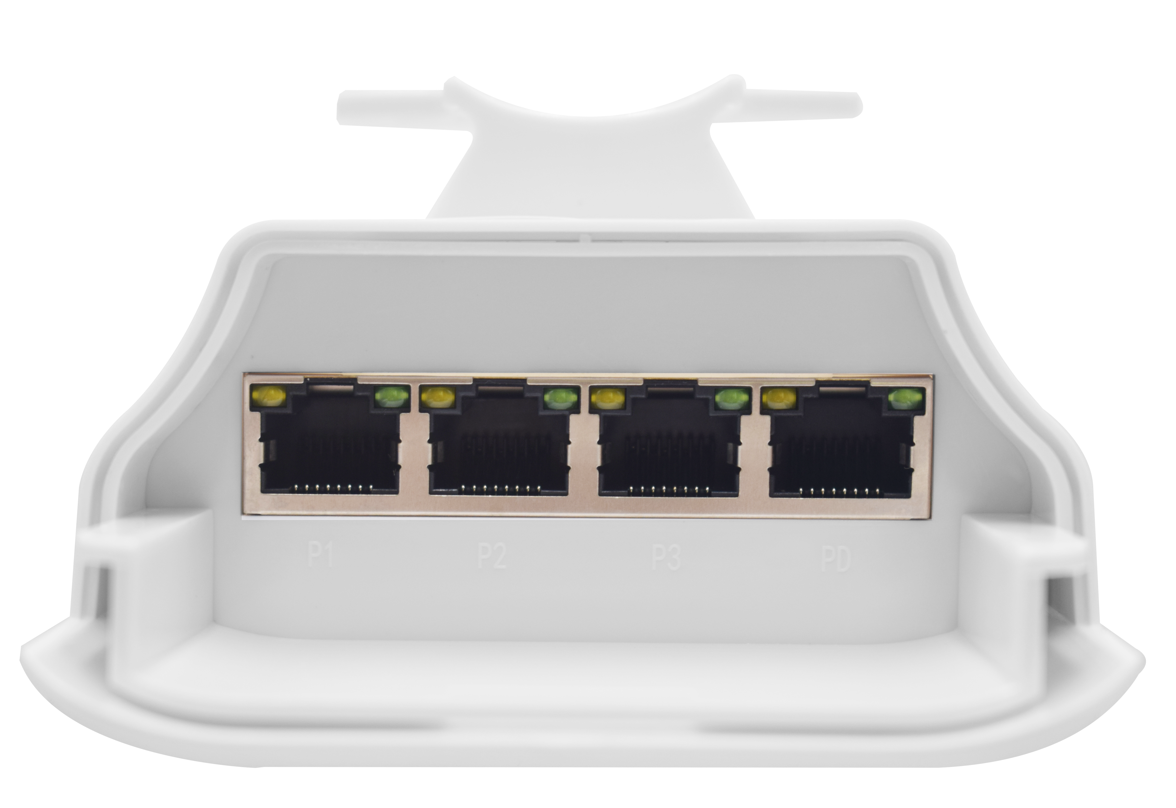 Wi-Tek 3FE PoE Output+1FE PoE Input Outdoor 100Mbps PoE Extender.