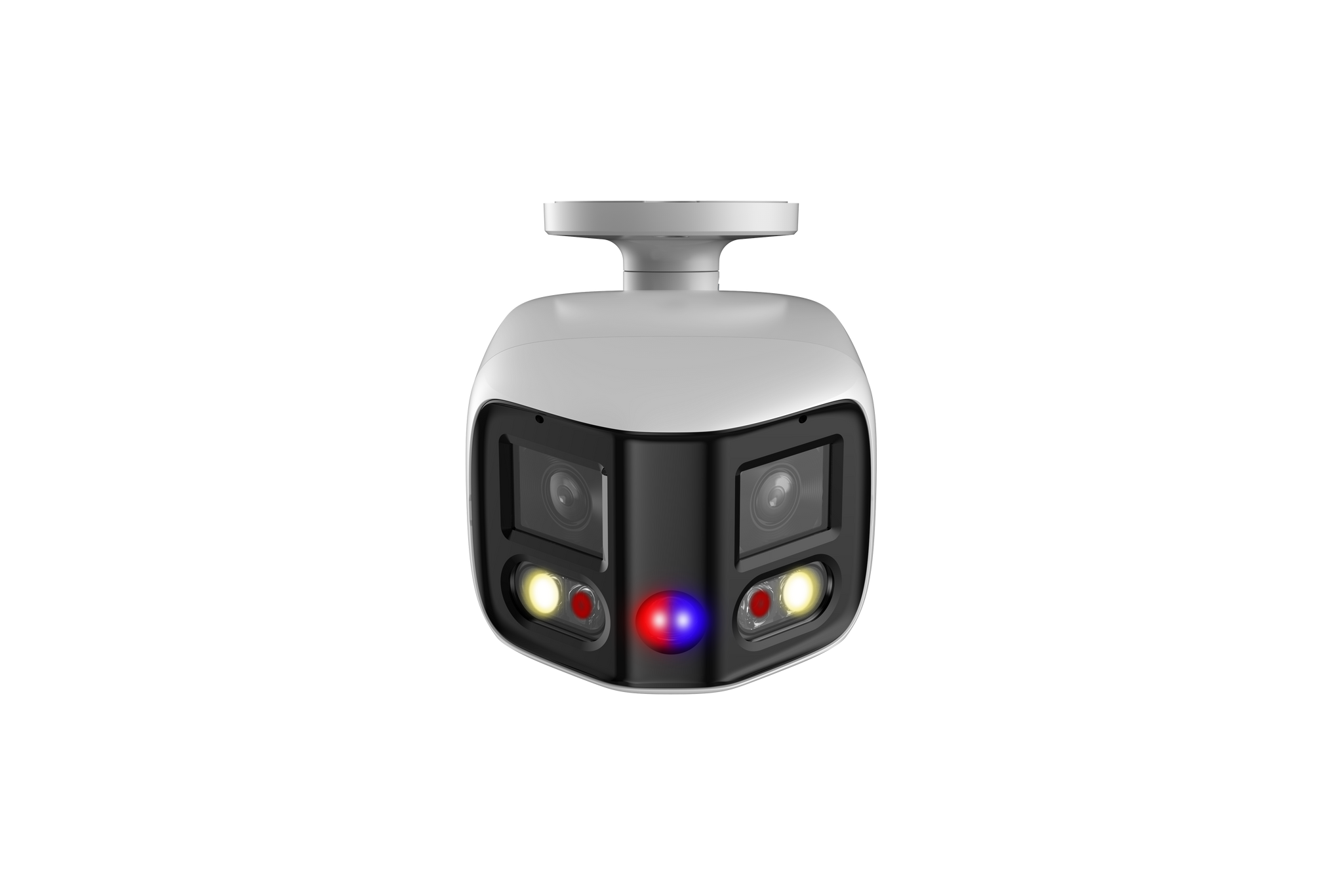 2x4MP TiOC Duo Splicing Fixed-focal Bullet WizSense Network Camera.
