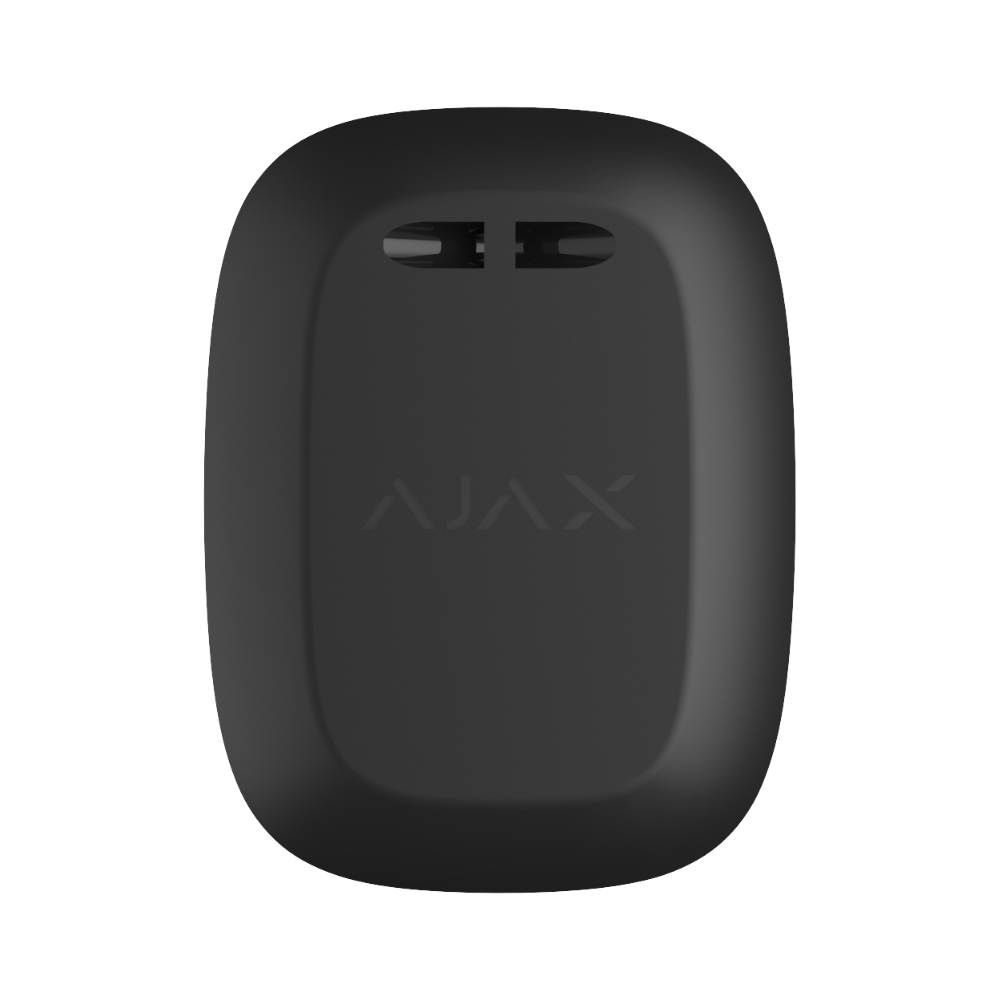 Button, Wireless panic button / remote control for scenarios Black.