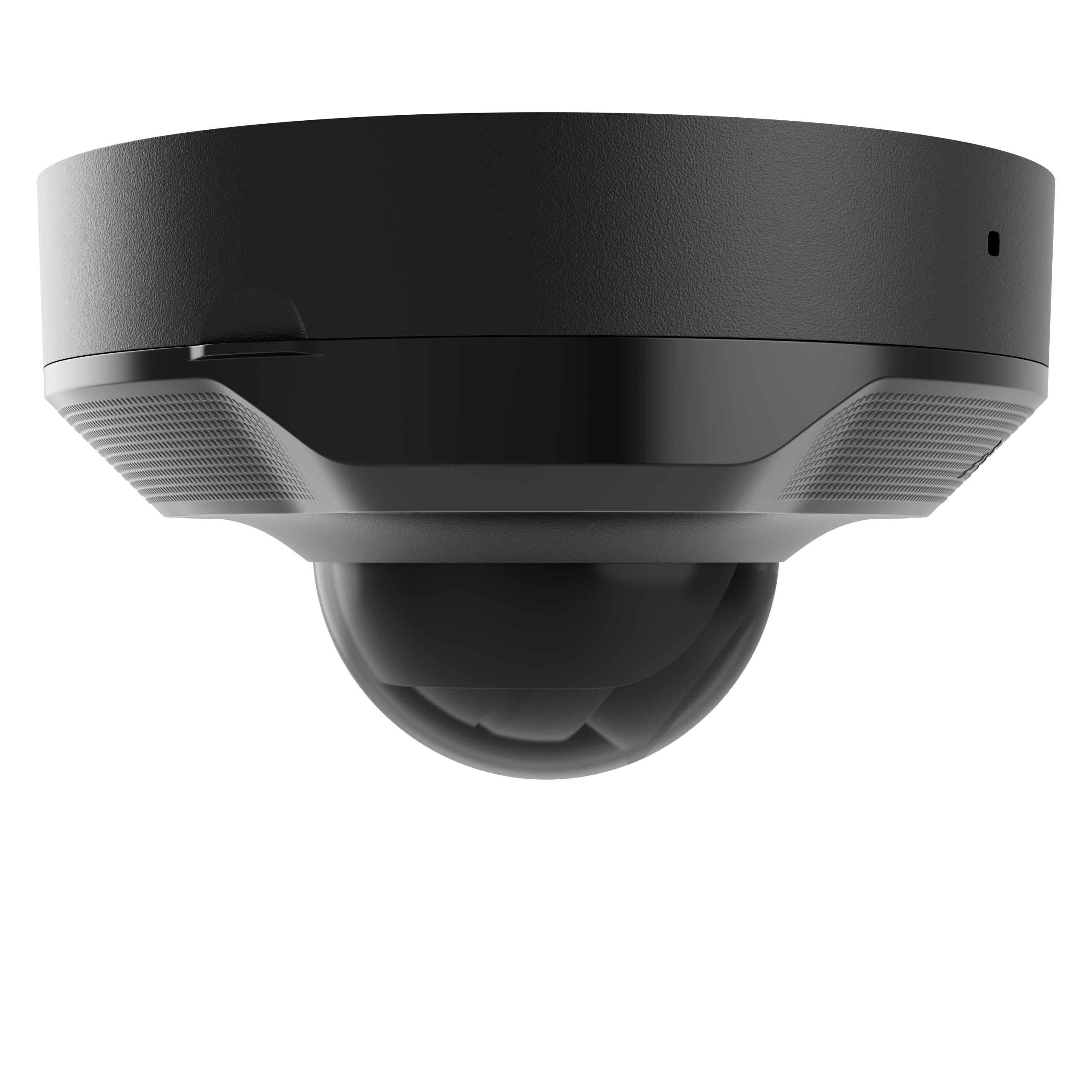 AJAX 8MP Mini Dome Black Wired security IP camera, up to 3840x2160px resolution, 100-110 degree viewing angle, 2.8mm, 20FPS, JetSparrow Video protocol, microSD, H.264, H.265, HDR, WDR, up to 100 Mbps, up to 35m IR, PoE, 12V1A, IP65.
