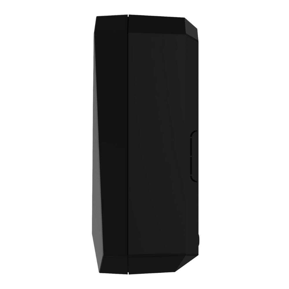 MultiTransmitter, Integration module with 18 wired zones for connecting third-party detectors to Ajax security system Black.