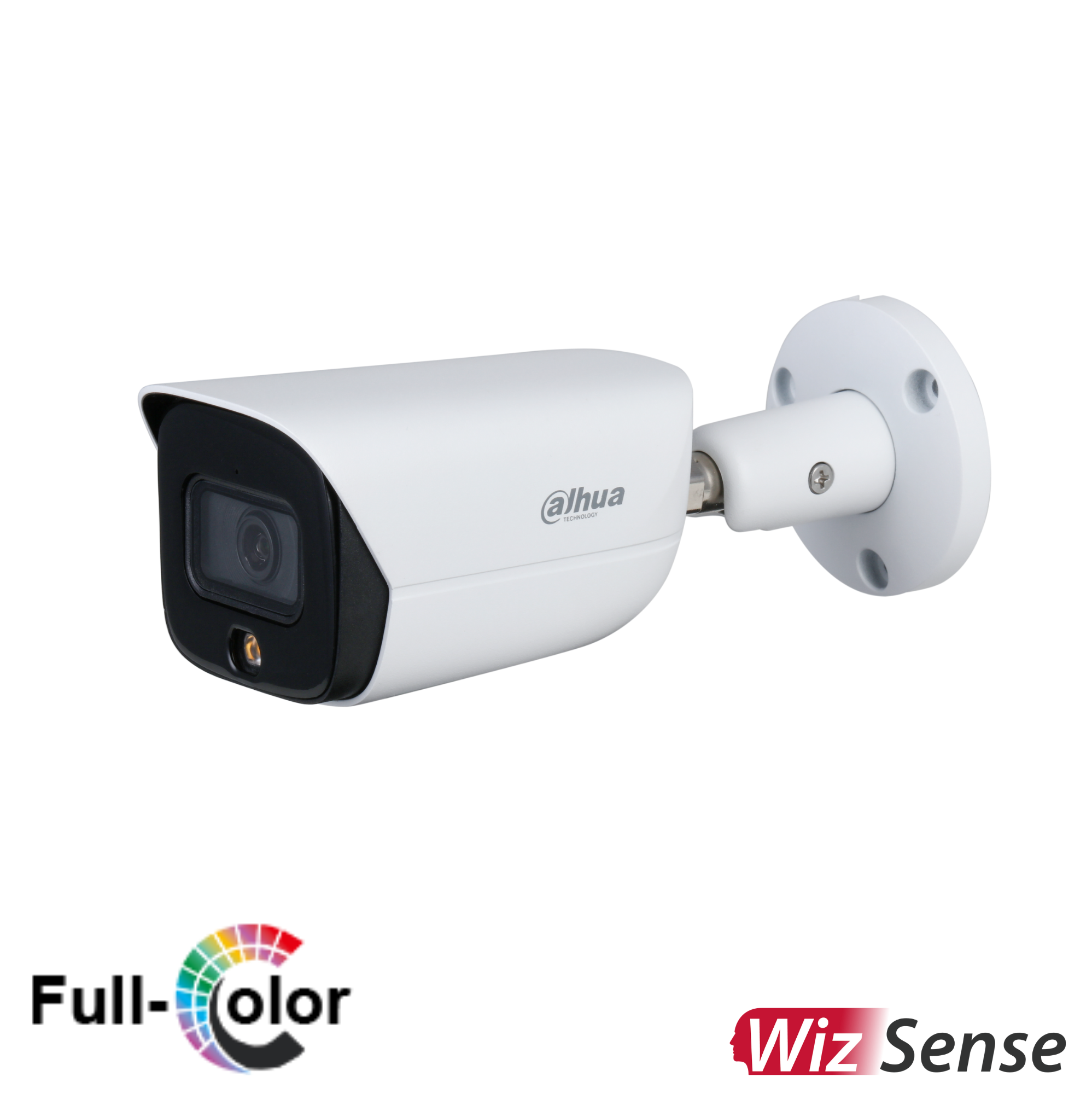 Dahua 4MP AI Starlight+ IP Bullet Fixed 2.8 mm, Mic, White Light, WDR(120dB), Micro SD,IP67, POE, SMD Plus.