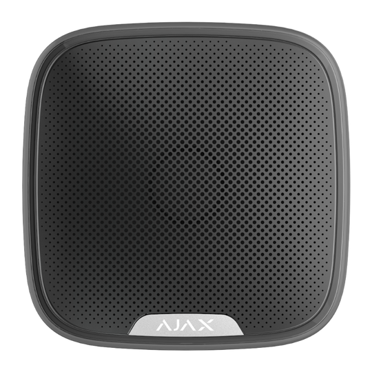 StreetSiren, Wireless outdoor siren Black.