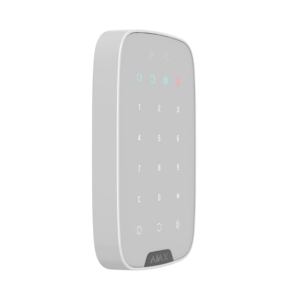 KeyPad Plus, Wireless touch keypad supporting contactless cards and ta ...