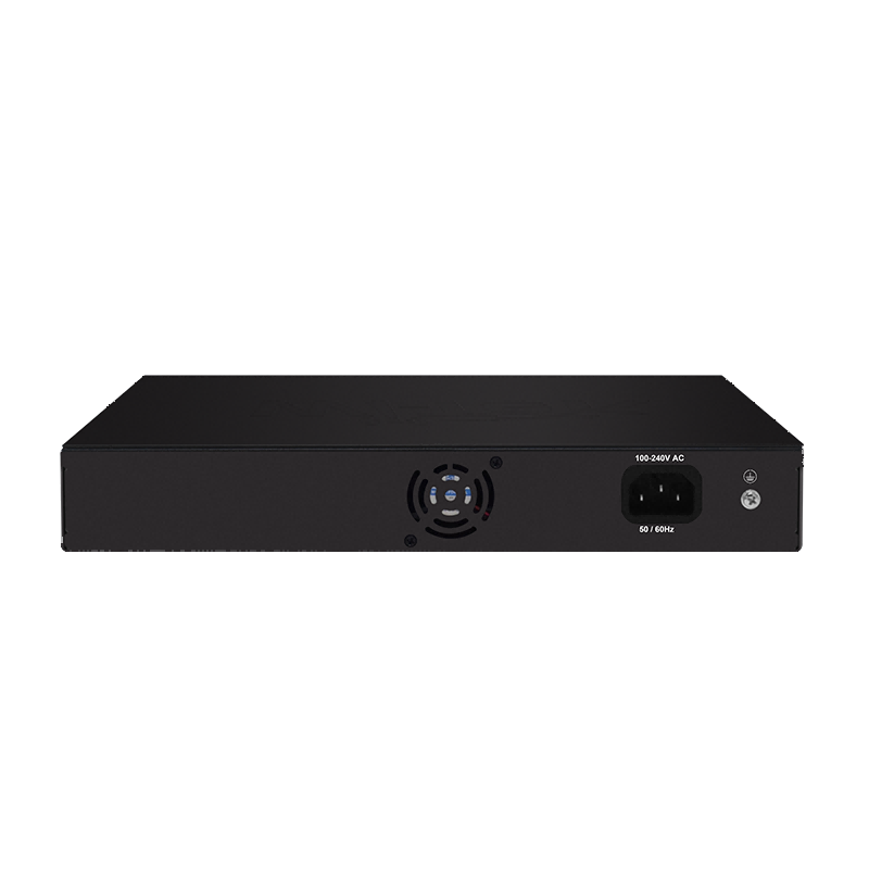 Wi-Tek 16FE+1GE+1Combo SFP Ports 250M Long Range PoE Switch with 16Port PoE.