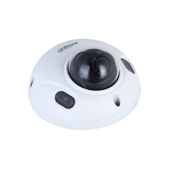 Dahua 4MP WizSense Fixed Starlight Dome, 2.8mm, Perimeter, SMD, SD Card, WDR, IR30m, Built-in Mic, IP67, IK10, POE.
