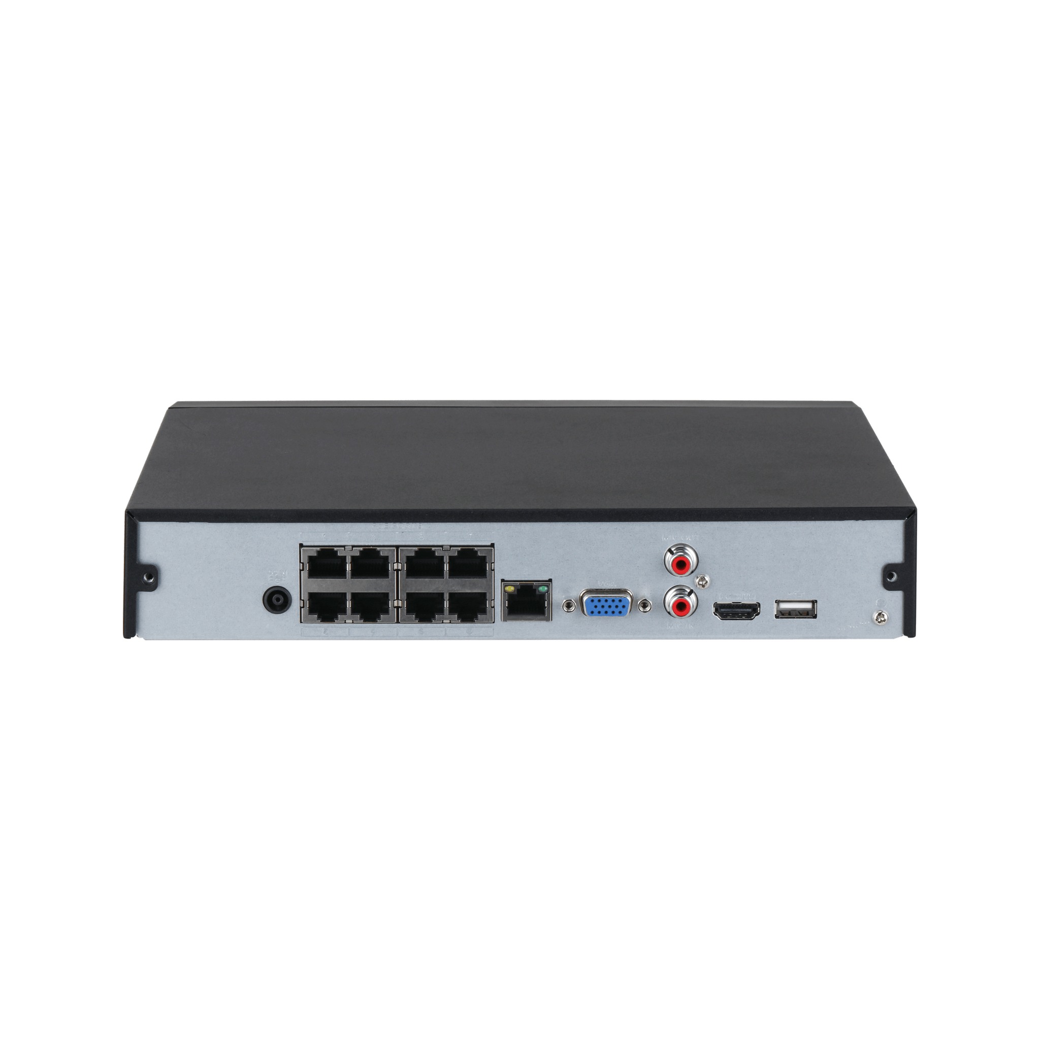 Dahua 8ch NVR Record Up to 16MP, 8 Port PoE,HDMI(4K),SMD4.0, quick pick, P2P, 6TB HDD installed.