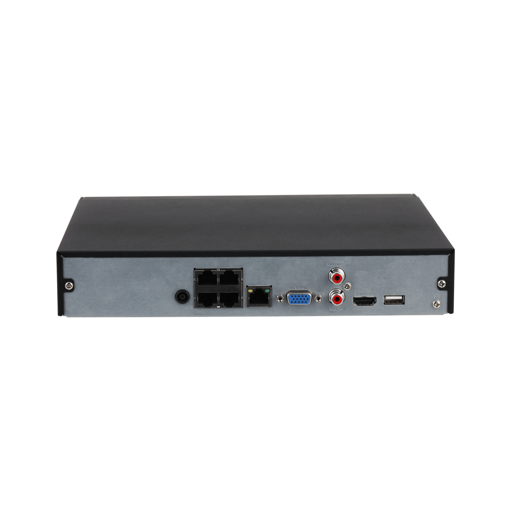 Dahua 4ch NVR Record Up to 16MP, 4 Port PoE,HDMI(4K), SMD4.0, P2P, 2TB HDD installed.