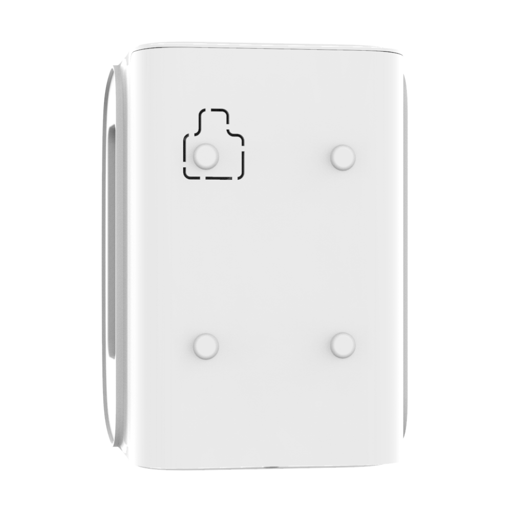 DualCurtain Outdoor, Wireless outdoor dual-side curtain-type motion detector with anti-masking and pet immunity.