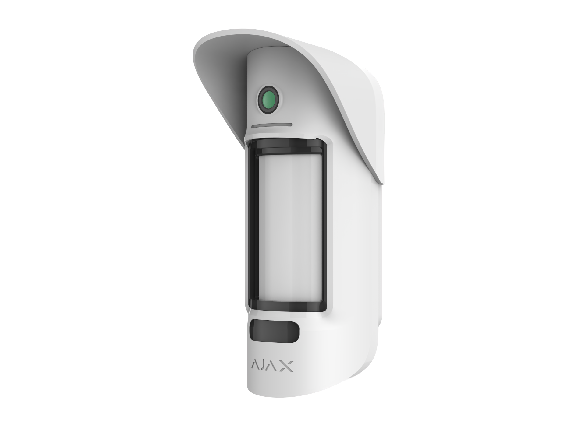Ajax MotionCam Outdoor (PhOD) (With Hood) Jeweller (9AU) White.