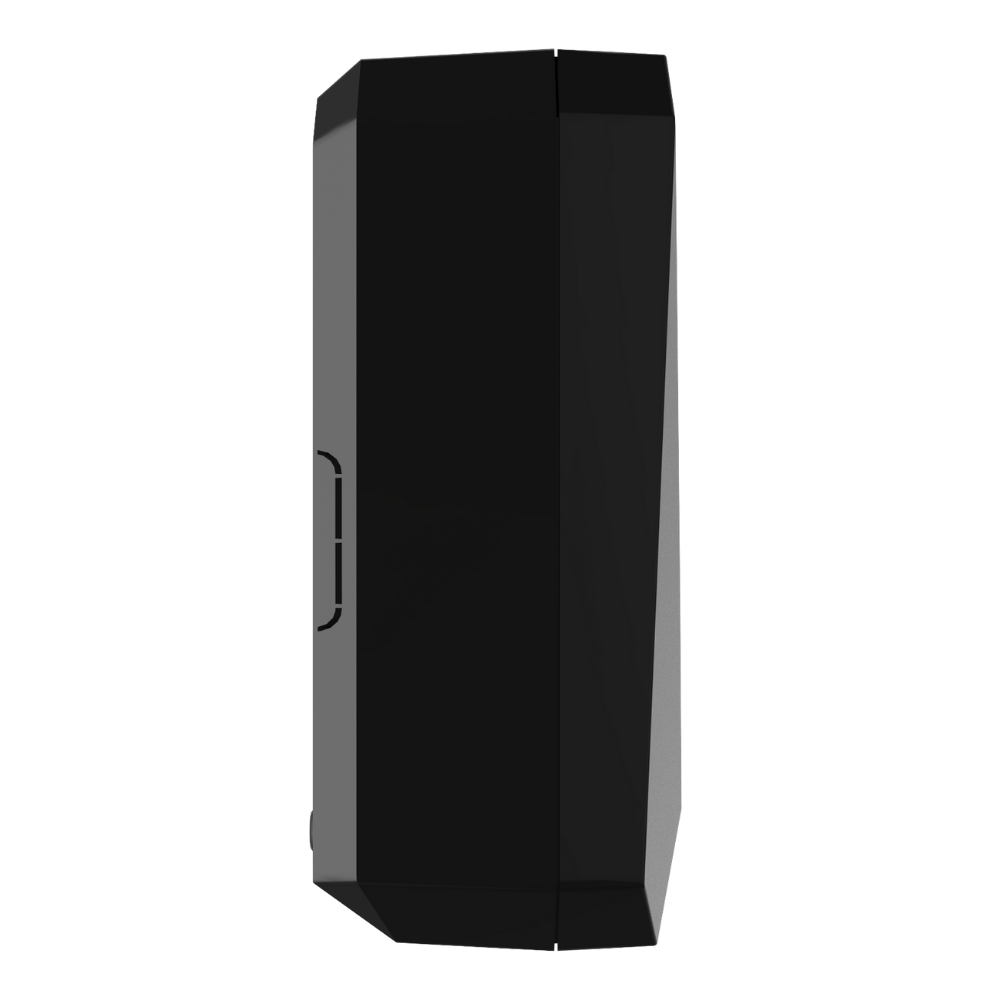MultiTransmitter, Integration module with 18 wired zones for connecting third-party detectors to Ajax security system Black.