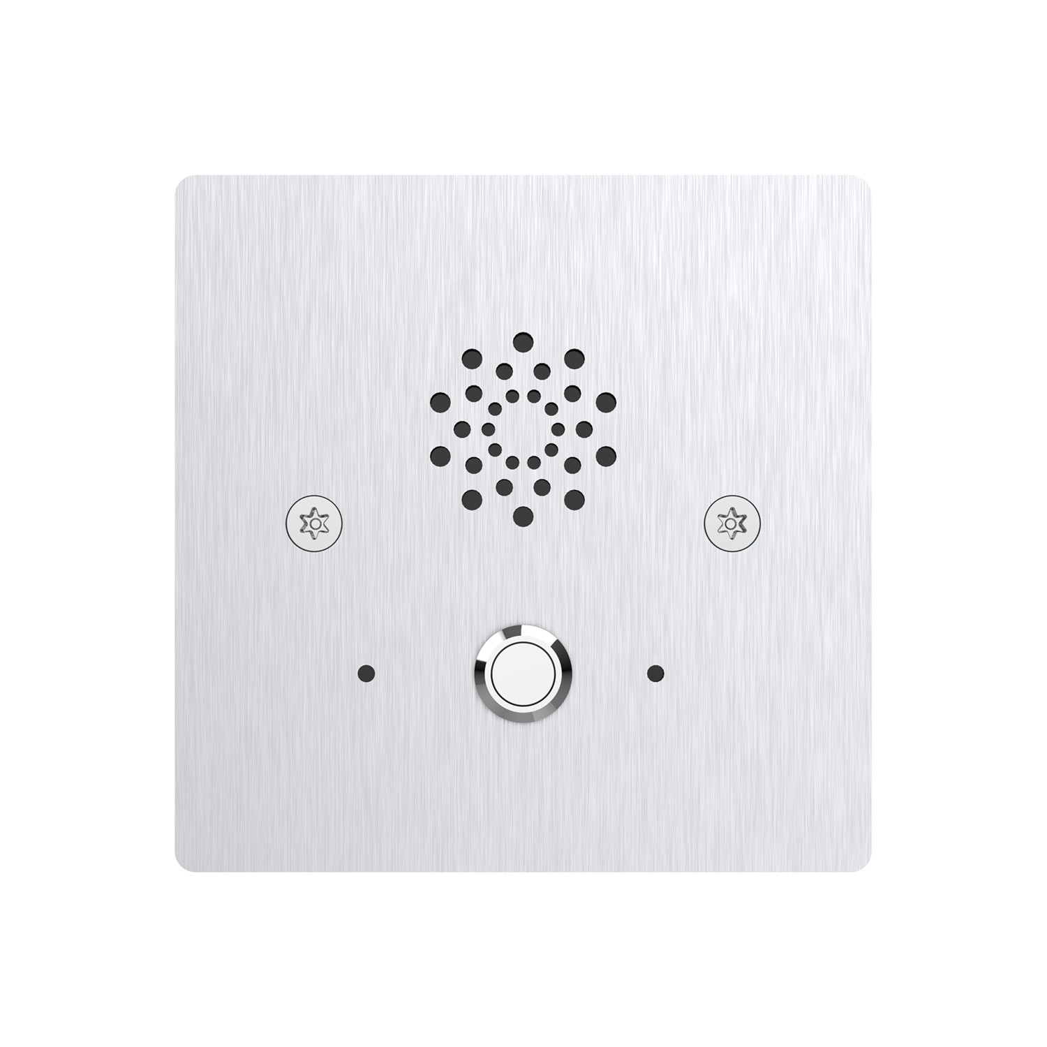 SIP video door phone, emergency intercom, 316-grade stainless steel, for indoor use, Extra installation bracket required.