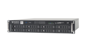X64 - All IP NVR supporting up to 64 camera channels. 600Mb/s recordin ...