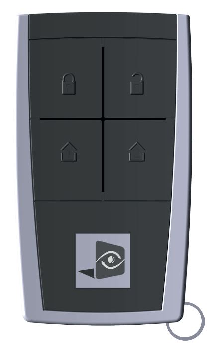 4 x Button Key Fob for Arming and Disarming the Videofied alarm panel ...