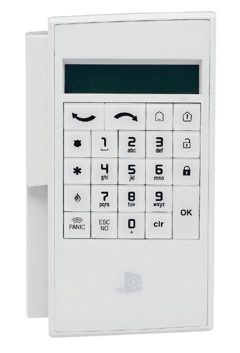 Keypad with Badge reader (Portrait) — Video Alarm Technologies